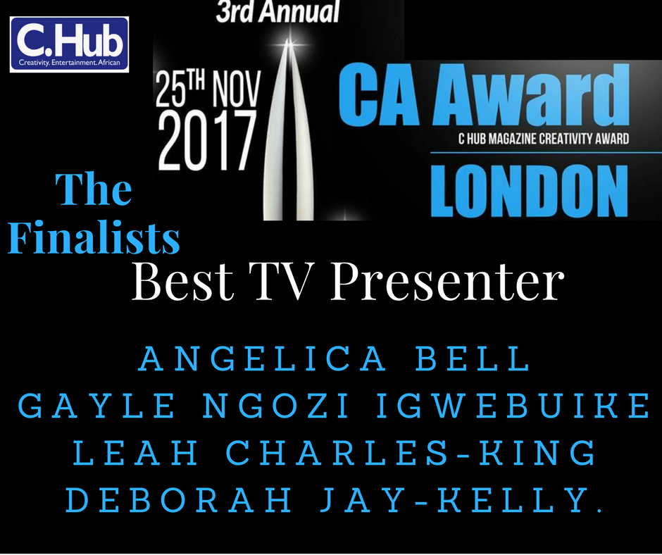 Best TV Presenter 2017 Finalists